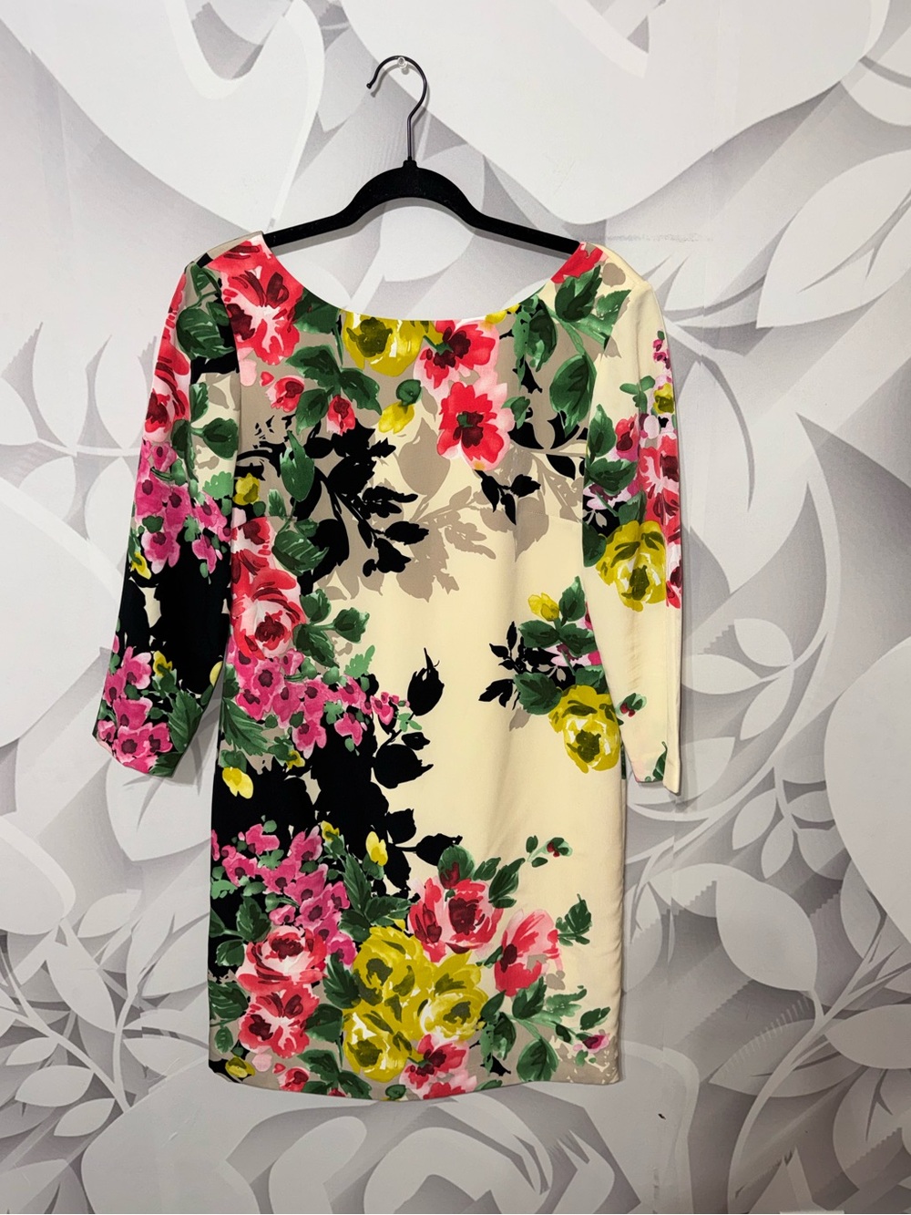 Tahari Arthur S. Levine Floral Aline Dress size 6